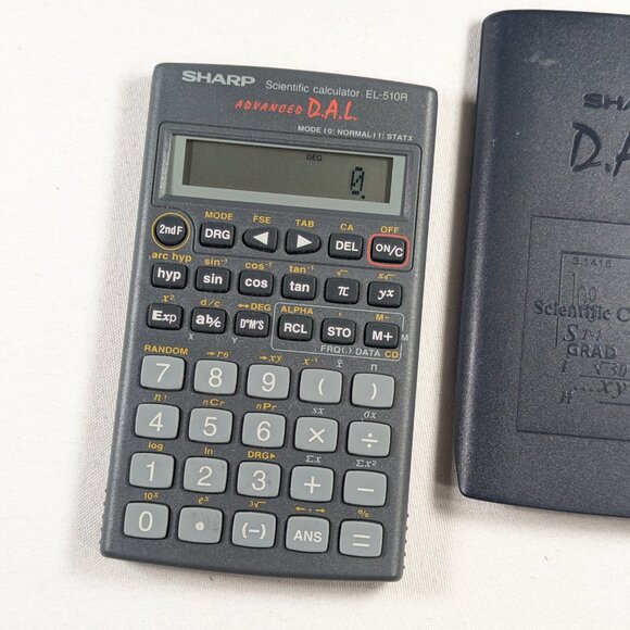 SHARP D.A.L scientific calculator model EL-510R - Picture 4 of 8